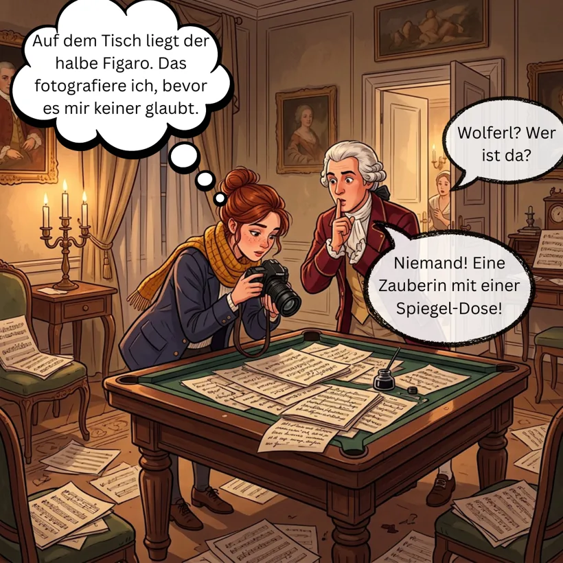 Comic-Panel 9: Domgasse 5