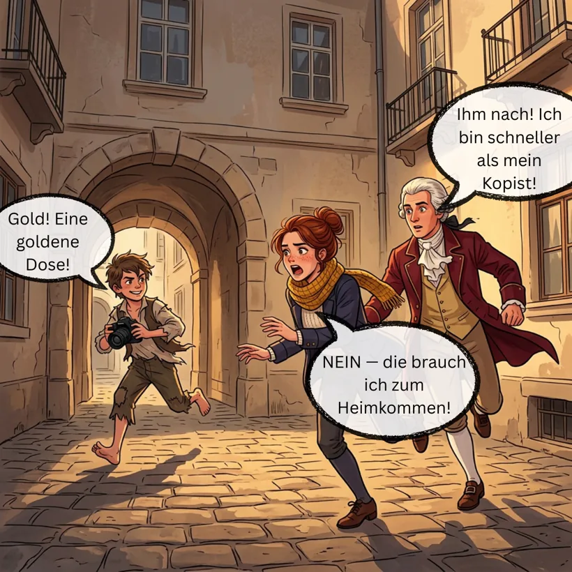 Comic-Panel 10: Diebstahl